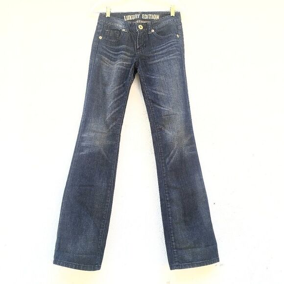 Guess Luxury Edition Dark Denim Gold Stitch - Picture 1 of 8
